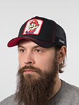 Бейсболка CAPSLAB арт. CL/SMB/1/MAR2 Super Mario Mario (черный)